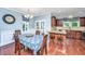 Open dining area with backyard access, flowing into the kitchen and featuring natural light at 1253 Dingle Rd, Mount Pleasant, SC 29466