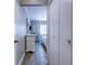 Bedroom hallway with dresser at 1400 Ocean Blvd # 106B, Isle of Palms, SC 29451