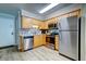 Well-equipped kitchen with stainless steel appliances and ample cabinet space, perfect for any home cook at 1400 Ocean Blvd # 106B, Isle of Palms, SC 29451