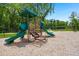 Community playground for with a climbing structure and slides at 1950 Parish House Cir, Johns Island, SC 29455