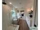 Bathroom with a glass shower, standalone tub, natural lighting, and modern finishes at 2050 Mcguire Ln # 13, Hollywood, SC 29449
