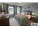Bedroom with a bed, decorations, blue color palette, and lots of natural lighting at 2050 Mcguire Ln # 13, Hollywood, SC 29449