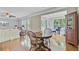Open floor plan showcasing the breakfast nook, with natural light, flowing into the living area at 206 President Cir, Summerville, SC 29483