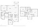 Floor plan showing the layout of the bedrooms, bathrooms, kitchen, dining room, office, and garage on the first floor at 206 President Cir, Summerville, SC 29483