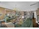 Open-concept living room with hardwood floors and open access to kitchen and dining areas at 2234 Kemmerlin St, Johns Island, SC 29455