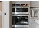 Close-up of the modern double oven, offering advanced cooking capabilities at 2234 Kemmerlin St, Johns Island, SC 29455