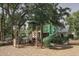 A modern playground with climbing structures and slides for outdoor recreation and fun at 2234 Kemmerlin St, Johns Island, SC 29455