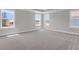 Bright and airy bedroom with large windows offering neighborhood views at 2807 Grange Cir, Summerville, SC 29486