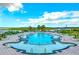 Resort style pool and lounge area with water views, perfect for relaxation and enjoyment at 307 Morning Marsh Ln, Charleston, SC 29492