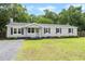 Charming single story home with grey siding, black shutters and well maintained front lawn at 3284 Sassy Dr, Johns Island, SC 29455