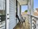 Cozy balcony featuring outdoor seating and views at 4 Line St, Charleston, SC 29403