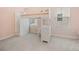 Cozy bedroom featuring a lofted bed with built-in storage and a charming desk area at 443 Coopers Hawk Dr, Summerville, SC 29483