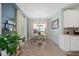 Cozy dining area with natural light, decorative chandelier, and round table at 443 Coopers Hawk Dr, Summerville, SC 29483