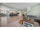 Spacious living area with modern kitchen and comfortable seating arrangement at 443 Coopers Hawk Dr, Summerville, SC 29483
