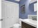 Powder room featuring modern sink, toilet, and vanity at 4752 Trailside Ct # B, North Charleston, SC 29418