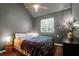 Bedroom with neutral walls, ceiling fan, and natural light at 4752 Trailside Ct # B, North Charleston, SC 29418