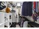 Organized walk-in closet with clothing racks and shelves offers ample storage space at 4752 Trailside Ct # B, North Charleston, SC 29418