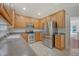 Kitchen featuring stainless steel appliances and lots of cabinet space at 5256 Mulholland Dr, Summerville, SC 29485
