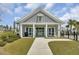 Exterior of the community clubhouse with covered porch at 528 Fern Tree Dr, Summerville, SC 29486