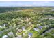 Expansive aerial view showcasing a neighborhood nestled amidst lush greenery, waterways, and coastal marshlands at 634 Lynne Ave, Charleston, SC 29412