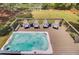 Relaxing hot tub on a private deck, perfect for unwinding and enjoying the view at 634 Lynne Ave, Charleston, SC 29412