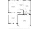 Detailed floor plan showcasing the layout of the home, including room dimensions and the location of the garage at 7164 Sweetgrass Blvd, Hanahan, SC 29410