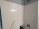 Shower featuring white walls, a showerhead, and included bathing supplies at 7277 Sweetgrass Blvd, Hanahan, SC 29410