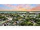 Vibrant aerial view of the city, with a mix of buildings and natural greenery at 10 Trapman St, Charleston, SC 29401
