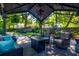 A well appointed outdoor gazebo and backyard space is great for entertaining Gathering and guests at 102 Cottonwood Dr, Summerville, SC 29483