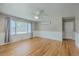Inviting living room featuring hardwood floors, abundant natural light, and neutral decor at 108 Reardon St, Moncks Corner, SC 29461