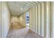 Interior of a clean, empty storage container with wooden floors and open doorway at 108 Reardon St, Moncks Corner, SC 29461