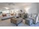 Inviting living room featuring stylish furniture, decor, and an open layout at 109 Carolina Blvd, Isle of Palms, SC 29451
