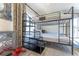 Charming room with twin bunk beds, play furniture, and a toy airplane at 109 Carolina Blvd, Isle of Palms, SC 29451