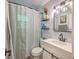 Stylish bathroom with modern vanity, updated fixtures and decor at 1188 Camden St, North Charleston, SC 29405