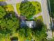 Birds-eye view of a property showcasing the roofline and tree coverage at 145 Ravenell Dr, Saint Stephen, SC 29479