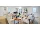 Inviting living room with stylish furniture, decor, and a sliding glass door for outdoor access at 1525 Westmoreland Ave, Charleston, SC 29412