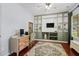 Home office with custom built-ins and a comfortable workspace at 158 Balsam Cir, Summerville, SC 29485