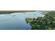 Scenic aerial view of a waterfront property surrounded by lush trees and peaceful waters at 1807 Perch Rd, Moncks Corner, SC 29461