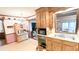 Kitchen featuring a vintage design with a view into the adjacent living room at 1807 Perch Rd, Moncks Corner, SC 29461