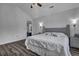 Relaxing bedroom with serene decor, large window, and access to an ensuite bathroom at 2004 Hammond Dr, Mount Pleasant, SC 29466