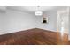 Bright living room with hardwood floors and an adjacent area at 241 Howle Ave # G, Charleston, SC 29412