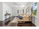 Inviting living room boasts ample natural light, sleek accents, and a comfortable, functional space at 2704 Orchid Ave, North Charleston, SC 29405