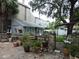 Beautiful brick backyard and vintage shed at 30 Society St, Charleston, SC 29401