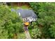 Stunning aerial view of the home nestled in a lush, green landscape with a private backyard at 3171 Pignatelli Cres, Mount Pleasant, SC 29466
