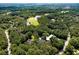 Highlighted property in aerial view, near golf course, lake, and lush trees at 3171 Pignatelli Cres, Mount Pleasant, SC 29466