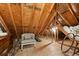 Spacious attic storage area with wood floors and exposed rafters at 3171 Pignatelli Cres, Mount Pleasant, SC 29466