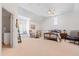 Spacious bedroom featuring a queen-sized bed, sitting area, and a window seat with plenty of natural light at 3171 Pignatelli Cres, Mount Pleasant, SC 29466