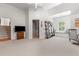Large living room area with carpet, a reading nook with a window and a TV area at 3171 Pignatelli Cres, Mount Pleasant, SC 29466