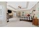 Spacious main bedroom featuring a tray ceiling, and a comfortable bed at 3171 Pignatelli Cres, Mount Pleasant, SC 29466