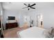Neutral bedroom with a large comfortable bed, ample closet space, and natural lighting at 347 Ripple Park Dr, Summerville, SC 29486